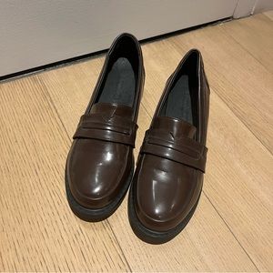 Japanese School Style Leather Loafers!